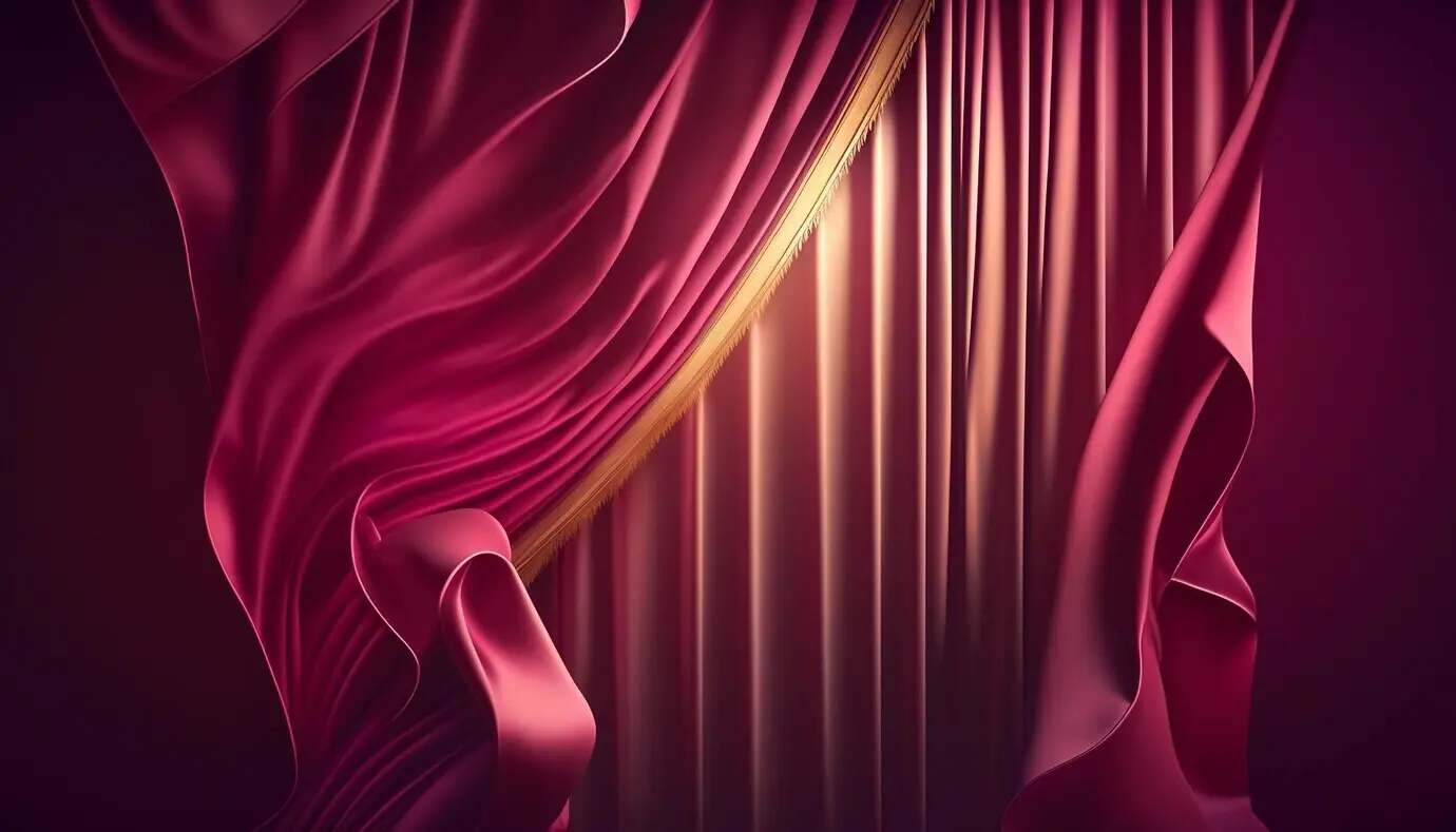 Hinter den Kulissen in trendigem Viva Magenta: generative KI